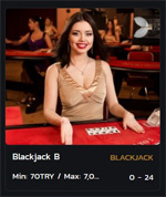 Canlı Türkçe Blackjack B